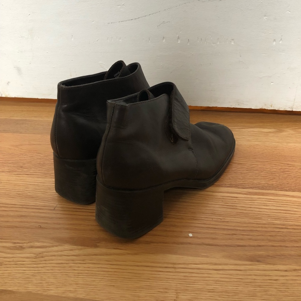 Square Toe Ankle Boots